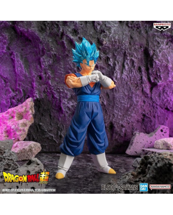 Figurine Vegetto SSJ Blue – Dragon Ball Super – Blood of Saiyans Special XIX – Banpresto (PVC 20 cm)