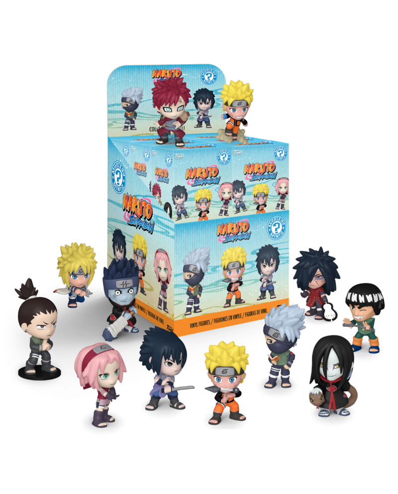 Naruto Mystery Minies – Coffret Assortiment 12 Figurines Mystère | Collection Officielle