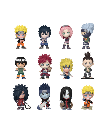 Naruto Mystery Minies – Coffret Assortiment 12 Figurines Mystère | Collection Officielle
