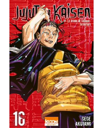 Jujutsu Kaisen – Tome 16 | Manga Shōnen Surnaturel Édition Française