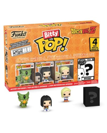 Dragon Ball Z – Bitty Pop 4 Pack 2.5cm | Figurine Cell Funko Pop Miniature