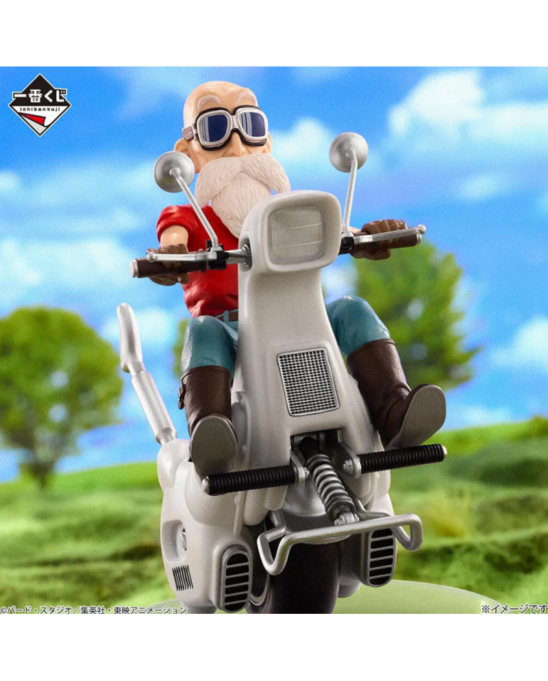 Figurine Ichiban Kuji Dragon Ball – Snap Collection 2 Kame Sennin Scooter - Dragon Ball