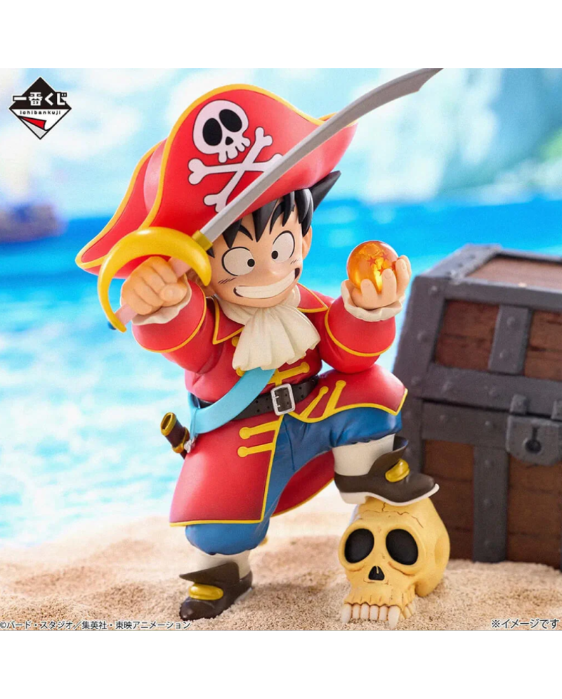 Figurine Son Goku Pirate Snap Collection 2 Ichiban Kuji Lot B 16 cm