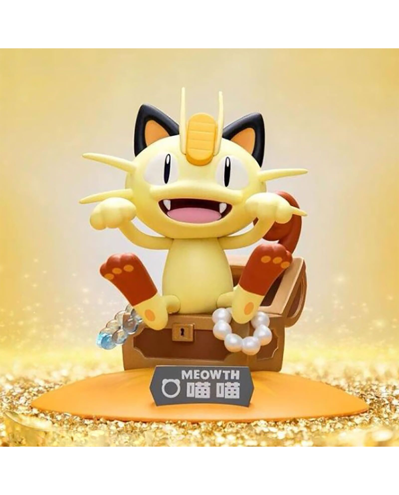 Figurine Meowth-Miaouss Trésor - Pokémon