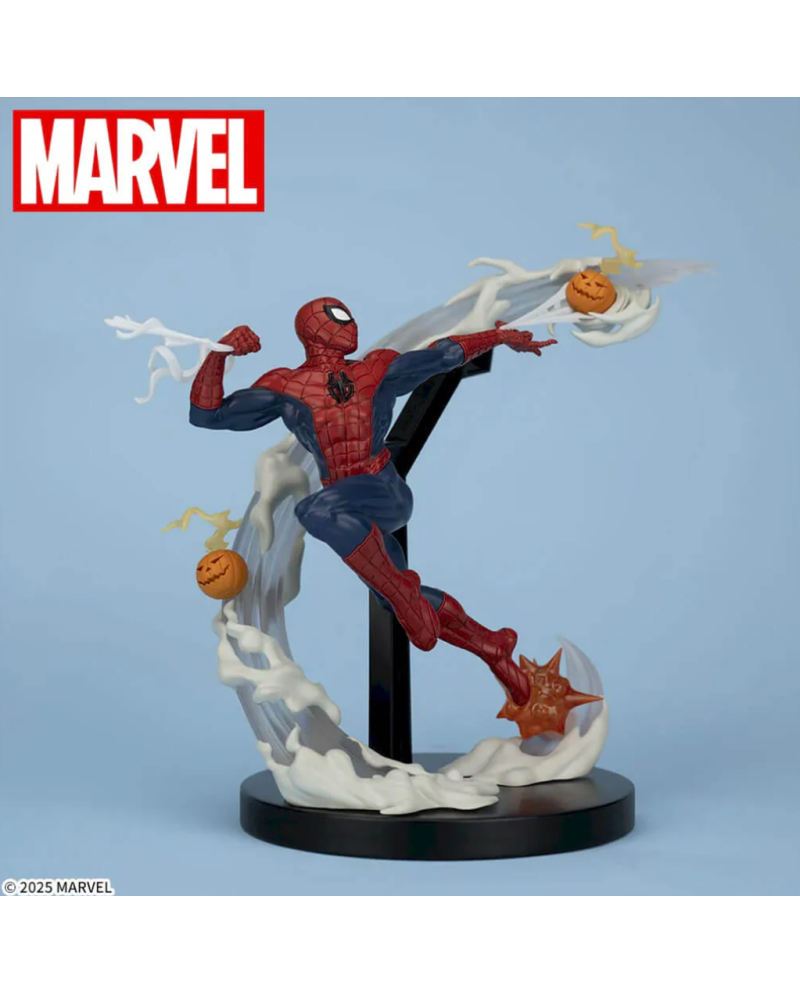 MARVEL - FIGURINE SPIDER-MAN VS GREEN GOBLIN ACT/CUT PREMIUM