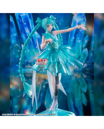 Figurine Hatsune Miku Emerald Gem Clearluxe 28 cm – Figurine Collector