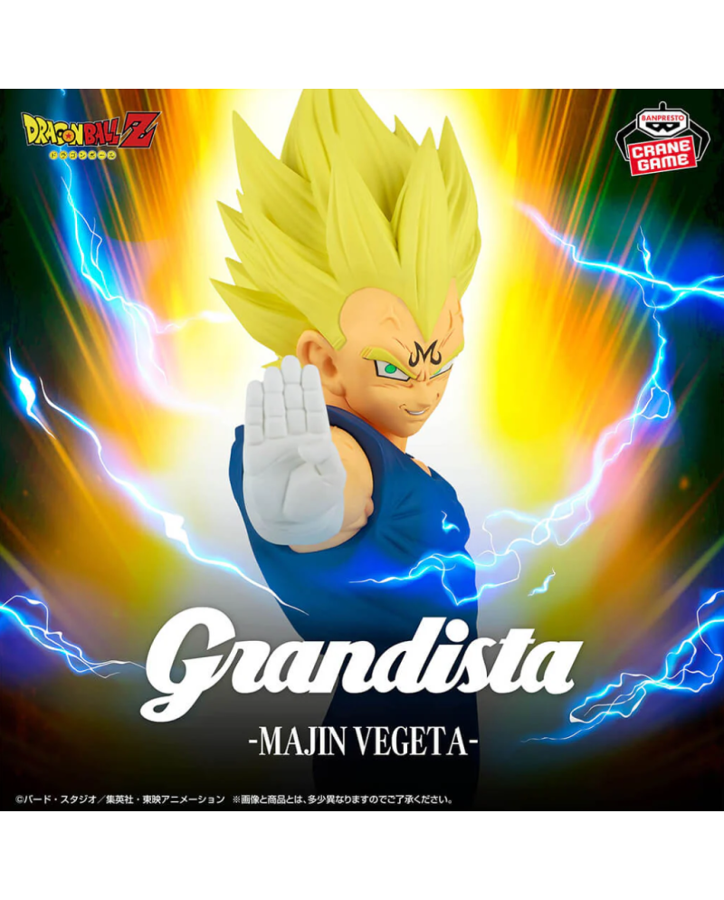 Figurine Grandista Majin Vegeta - Dragon Ball Z