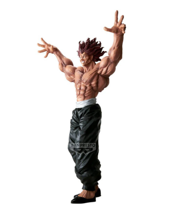 Yujiro Hanma figurine Baki Grandista Banpresto 31 cm