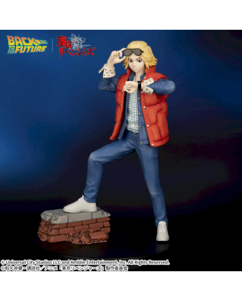 Figurine Manjiro Sano Mikey - Tokyo Revengers x Back to the Future