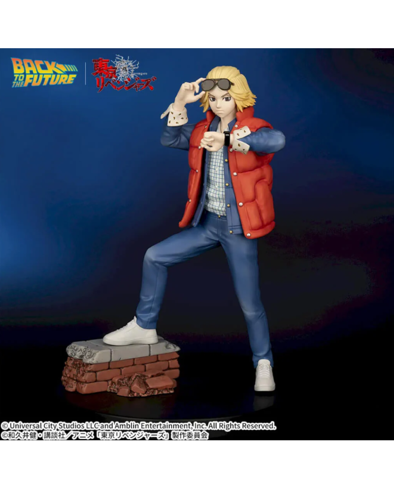 Figurine Manjiro Sano Mikey - Tokyo Revengers x Back to the Future