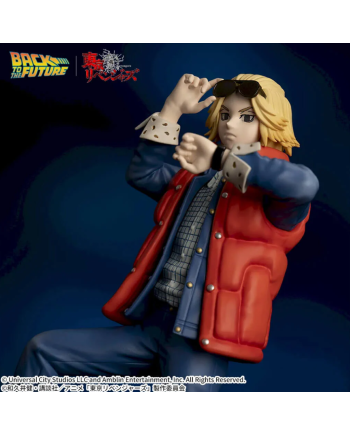 Figurine Manjiro Sano Mikey - Tokyo Revengers x Back to the Future
