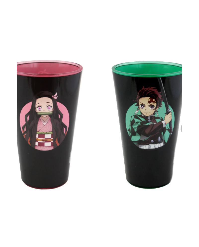 DEMON SLAYER – Tanjiro & Nezuko – 2 Verres XXL Pint 473 ml