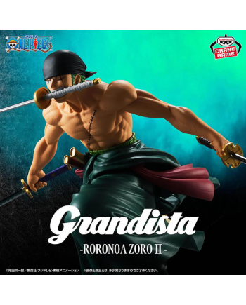 Figurine Grandista Roronoa Zoro II - One Piece