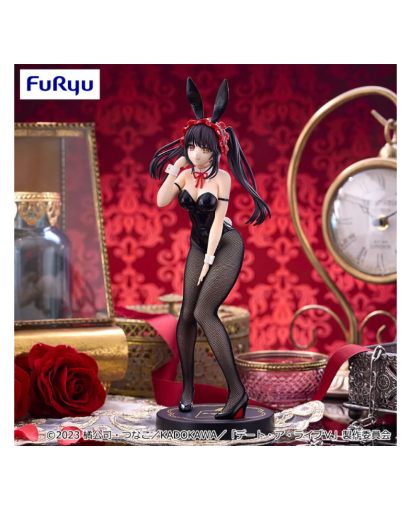 Figurine Kurumi Tokisaki Black Ver. BiCute Bunnies Furyu Date A Live