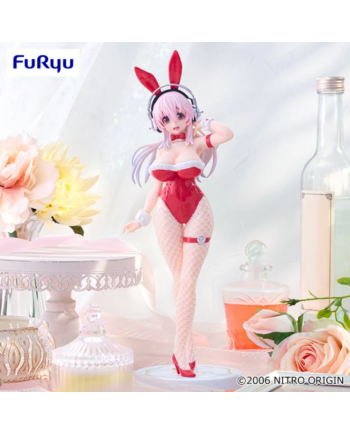 Figurine Sonico Red Ver. BiCute Bunnies Furyu Super Sonico
