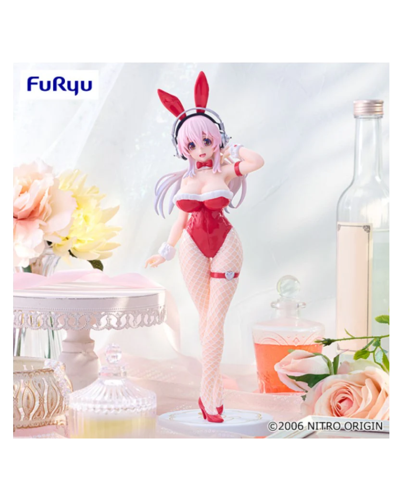 Figurine Sonico Red Ver. BiCute Bunnies Furyu Super Sonico