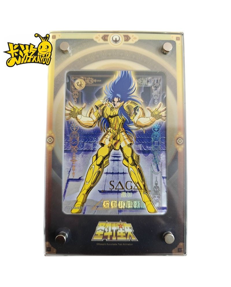SAINT SEIYA - KAYOU - CADRE DE PROTECTION COLLECTOR POUR CARTE SAINT SEIYA - MODEL B