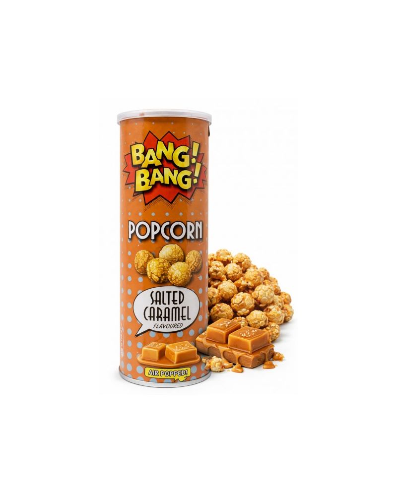 Pop Corn Bang Bang Salted Caramel 85g – Popcorn Caramel Salé