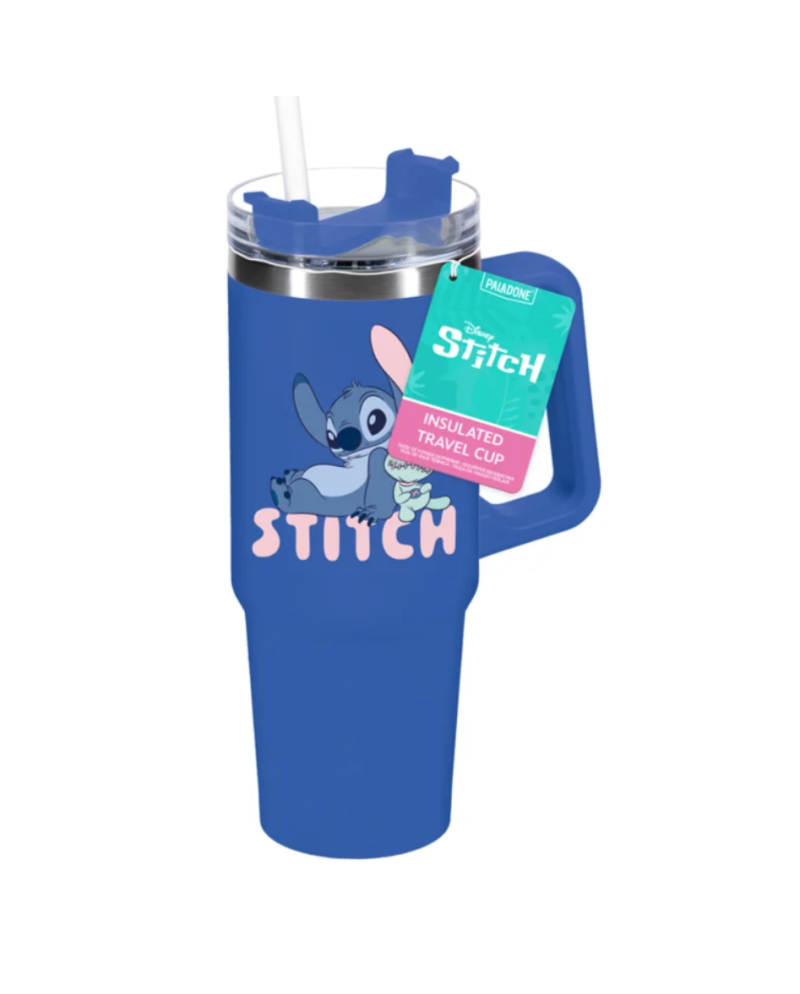 STITCH - Mug de Voyage XL 900ml avec paille