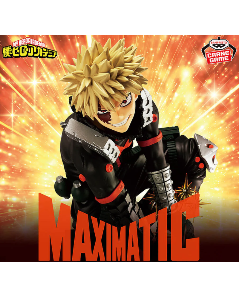 Figurine Katsuki Bakugo II Maximatic – My Hero Academia | Banpresto