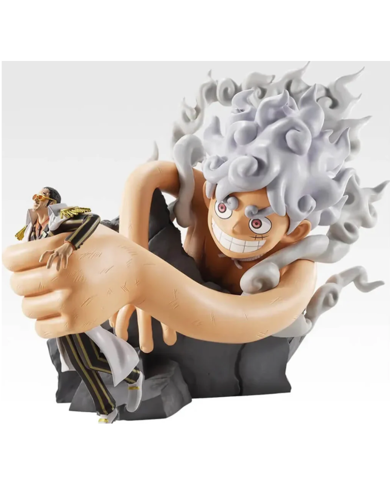 Figurine Monkey D. Luffy Gear 5 vs Borsalino Lot A – Ichiban Kuji One Piece Egghead Burst of Energy