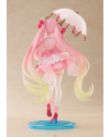 Figurine Hatsune Miku AMP+ Sakura Dress Version Taito vue arrière