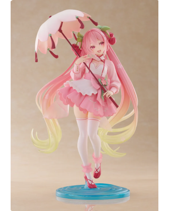 Figurine collector Hatsune Miku AMP+ Sakura Dress Version par Taito en PVC