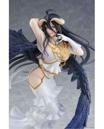 Figurine Albedo Pure White Devil Ver T-most Taito Overlord vue de face rapprochée