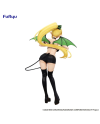 Figurine Leafa Dark BiCute Furyu vue arrière avec ailes vertes