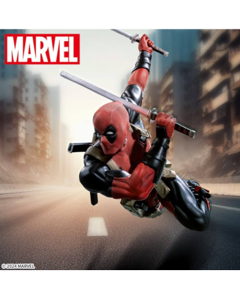 Figurine Deadpool Vol 2 Luminasta Sega Marvel sur décor urbain