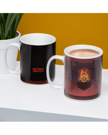 MINECRAFT - Nether - Heat Change Mug 300ml
