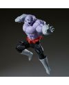 Jiren Banpresto Match Makers vu trois-quarts en pose de saut, poing armé