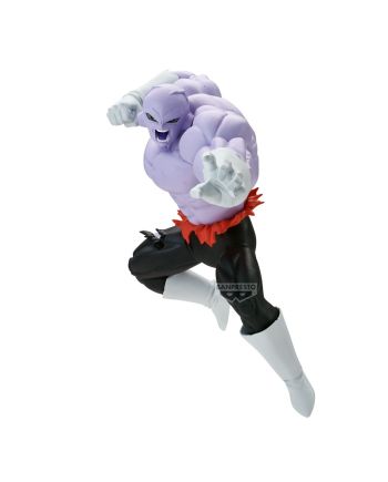 Figurine Jiren Match Makers Dragon Ball Super de face, bras tendus en plein saut