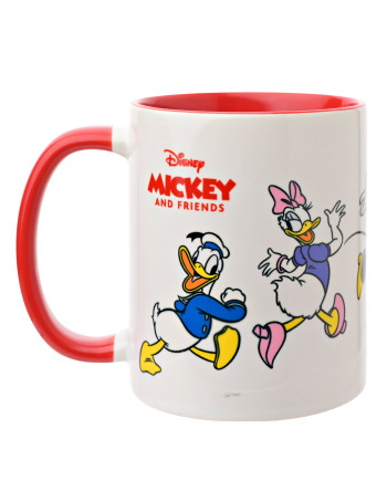 DISNEY - Mickey & Friends - Inner Colored Mug - 11oz