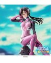 Figurine Mari Makinami Evangelion SEGA avec plugsuit rose