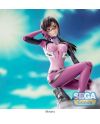 Figurine de collection Mari Makinami Luminasta Evangelion 18 cm vue rapprochée