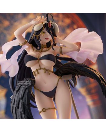 Figurine Albedo Overlord Banpresto Arabian Nights avec ailes noires