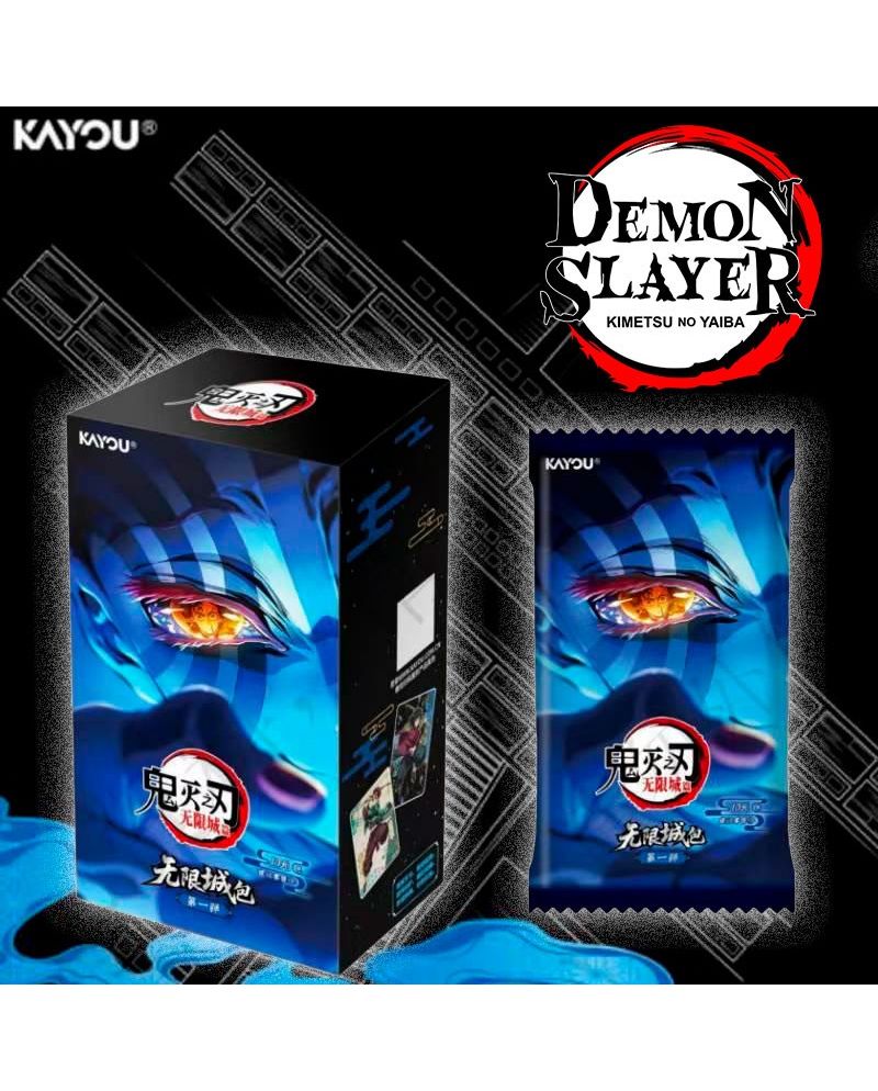 Display Kayou Demon Slayer Kimetsu no Yaiba Tier 4 Wave 1 avec booster