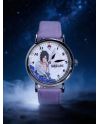 Montre Sasuke Uchiha Naruto Shippuden bracelet violet fond galaxie
