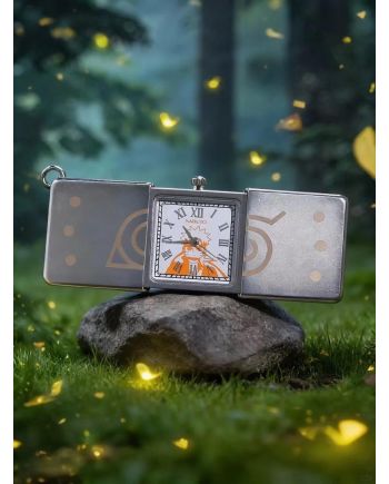 Mini montre Naruto Shippuden style accessoire métallique pliable