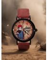 Montre Gaara Naruto Shippuden bracelet rouge cadran sable