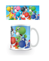 Mug officiel Nintendo Super Mario Yoshi 300 ml en céramique avec décor coloré