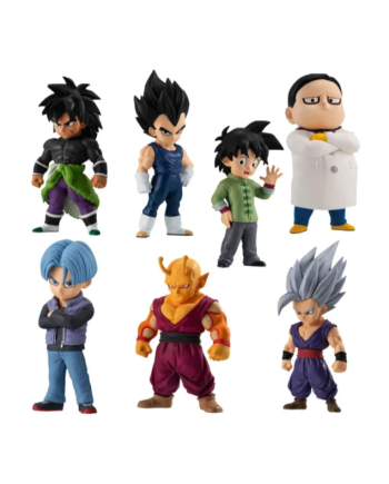 Assortiment Dragon Ball Super Adverge 16 Super Hero avec Broly Vegeta Trunks Piccolo Gohan Beast et Dr Hedo