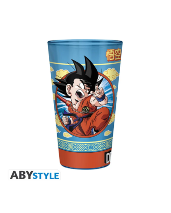 Verre XXL Dragon Ball Goku enfant et Nuage Magique 400 ml par ABYstyle