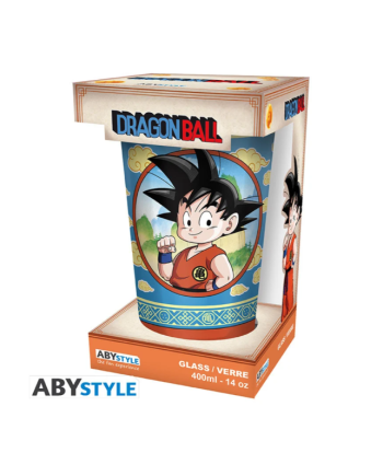 Packaging du verre Dragon Ball Goku et Nuage Magique ABYstyle 400 ml