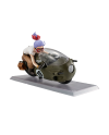Figurine Bulma Dragon Ball Z sur moto Capsule Corp avec socle d’exposition