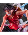 Figurine Luffy Gear Second One Piece avec effets de vapeur translucides