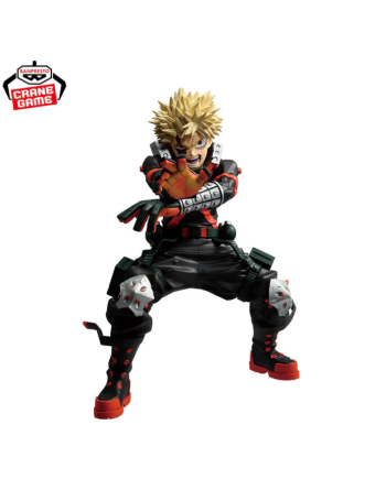 Figurine Katsuki Bakugo My Hero Academia Grandista 23 cm vue de face