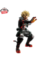 Figurine Bakugo Banpresto Grandista vue de profil en posture de combat