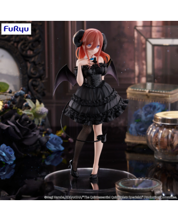 Figurine Miku Nakano BiCute Dark Figure FuRyu 25 cm The Quintessential Quintuplets vue complète